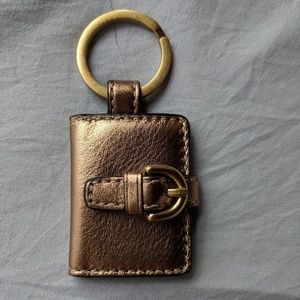 Coach Mini Photo Keychain